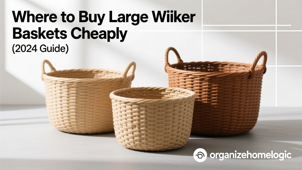 Where to Buy Large Wicker Baskets Cheaply (2024 Guide)