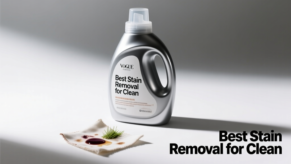 Best Stain Removal for Clean: Science-Backed Strategies, Product Testing, and Real-World Efficacy Data