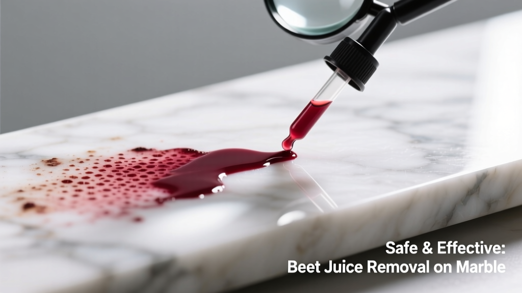 How to Remove Beet Juice from Marble Safely