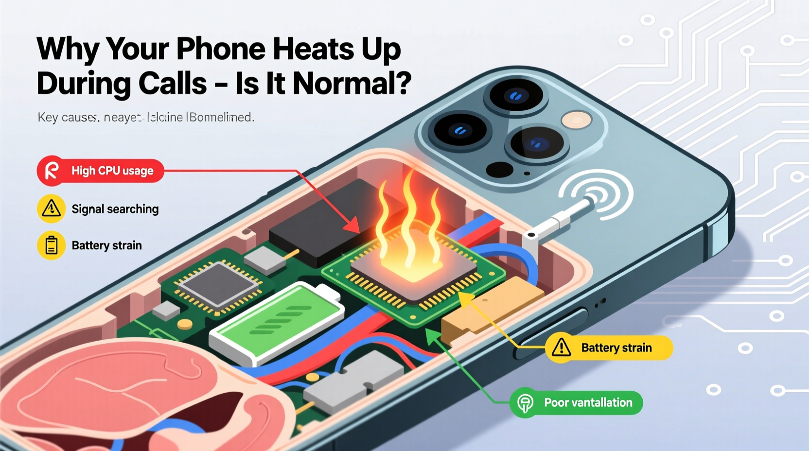 Why Does My Phone Get Hot During Calls When To Be Concerned
