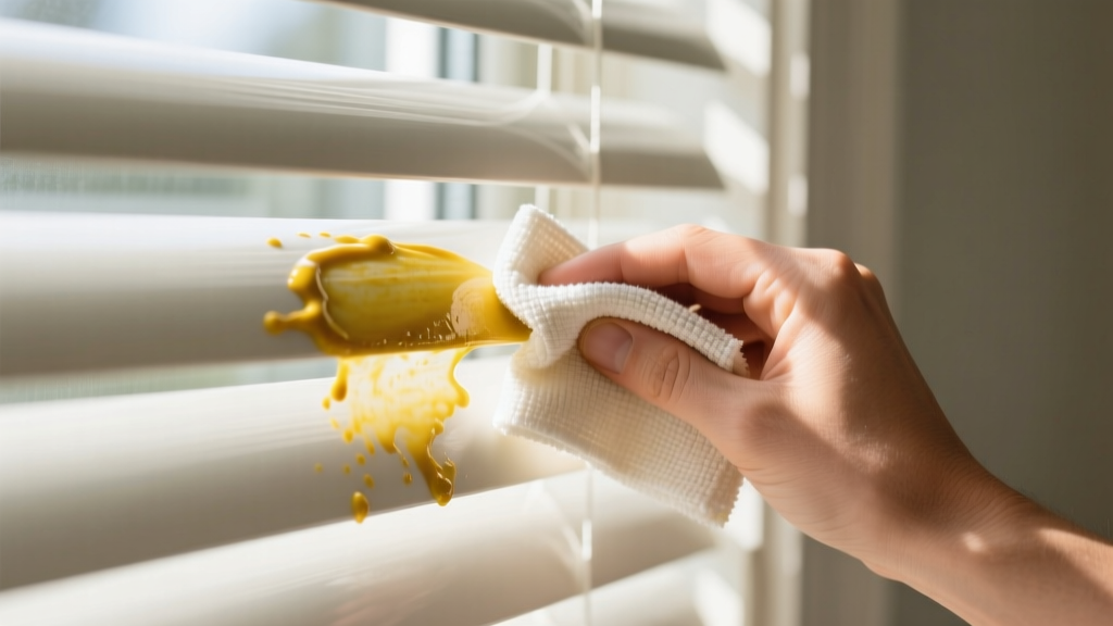 Proven Steps: How to Get Mustard Out of Blinds Fast