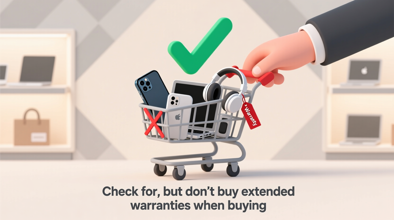 check for but dont buy extended warranties when buyin