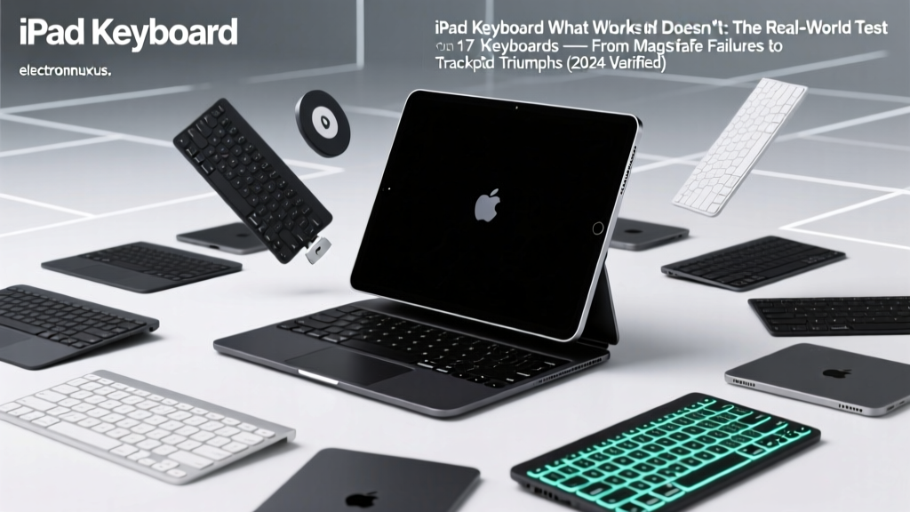 iPad Keyboard What Works What Doesn’t: The Real-World Test of 17 Keyboards — From MagSafe Failures to Trackpad Triumphs (2024 Verified)
