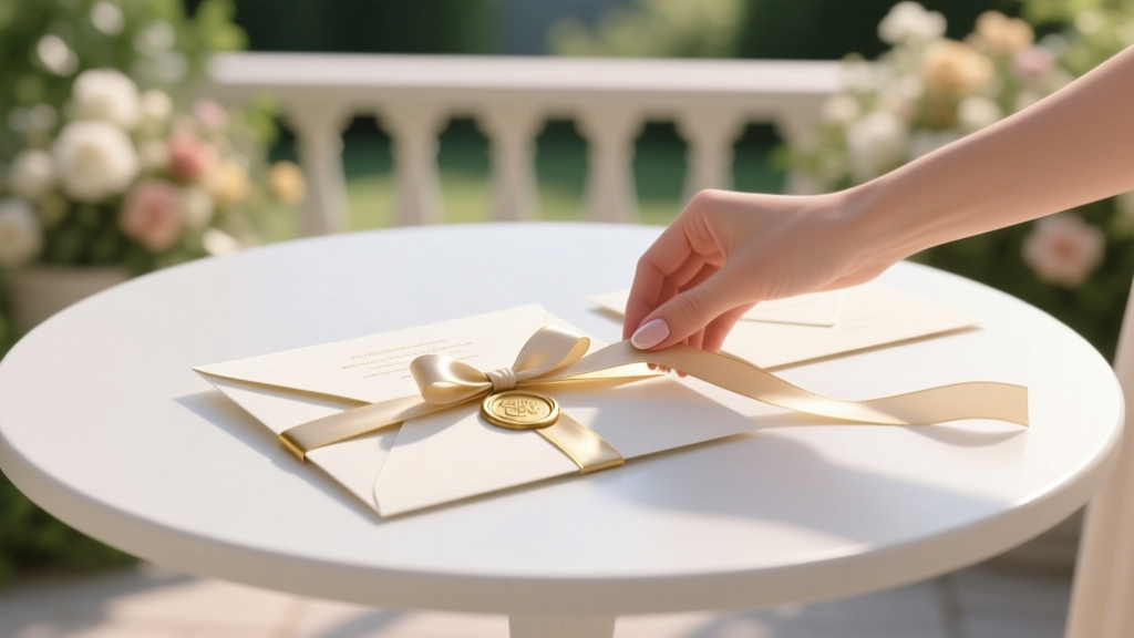 Wedding Invitation Belly Band Assembly Guide
