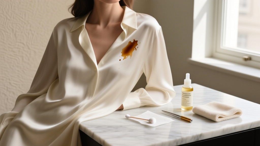 How to Remove Oil Stains from Silk Fabric (Without Ruining It)