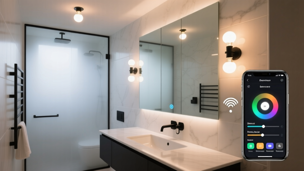 Smart Lighting for Small Bathrooms: 3-Bulb Setup That Avo...