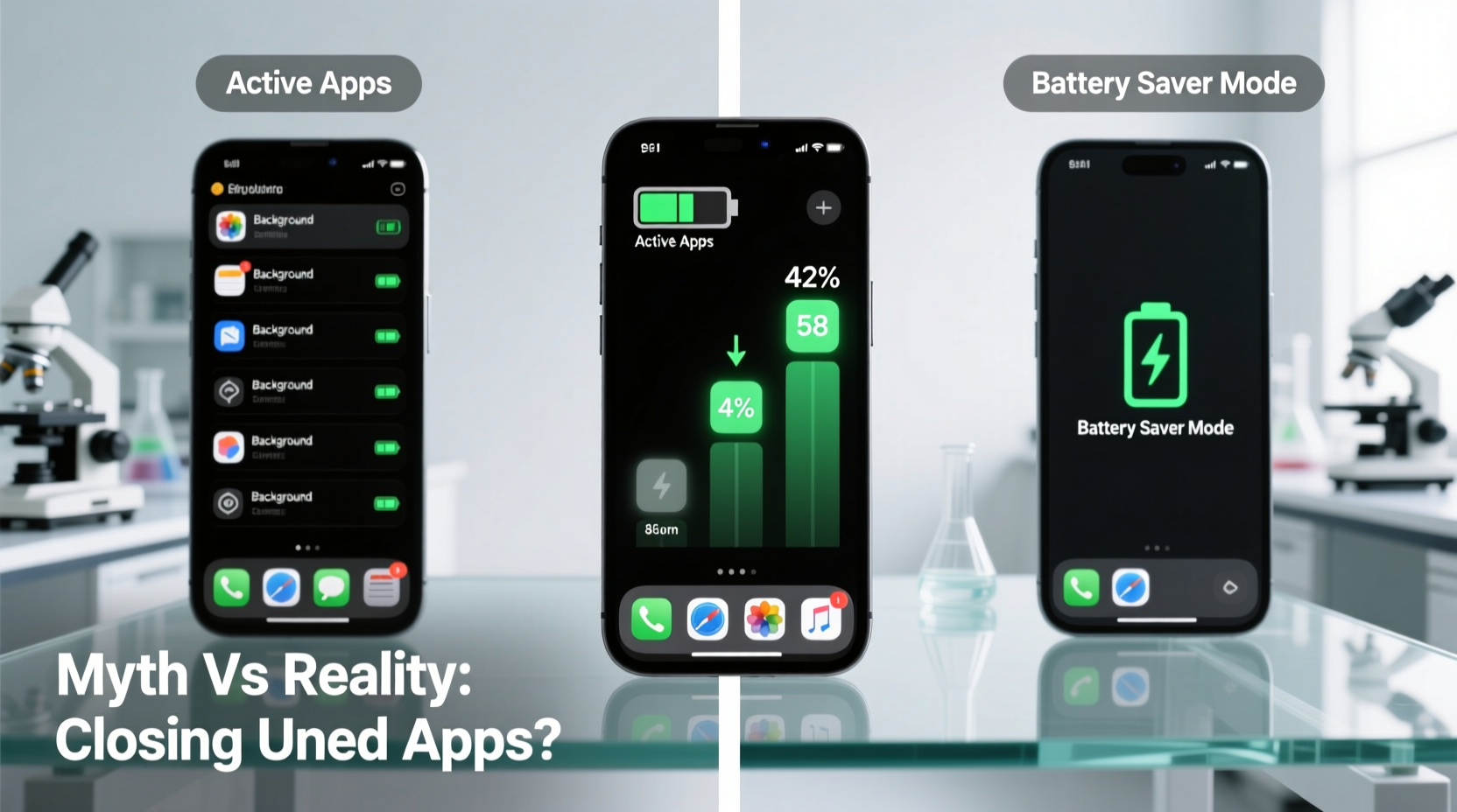 does closing unused apps save battery myth vs reality tested