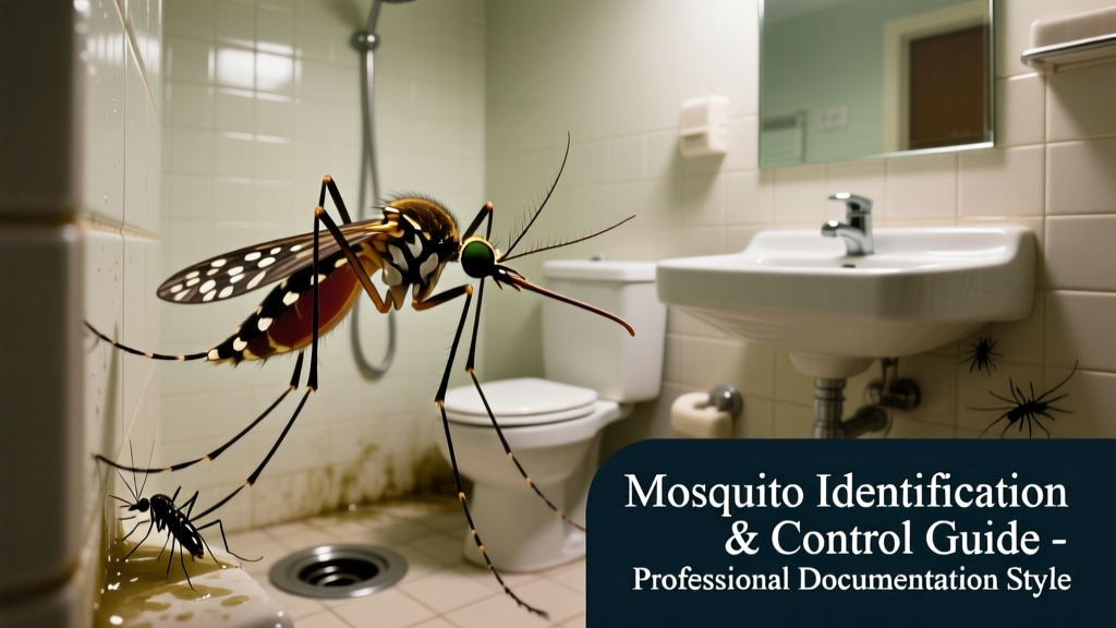 Mosquitoes in Bathroom: Identification & Control Guide
