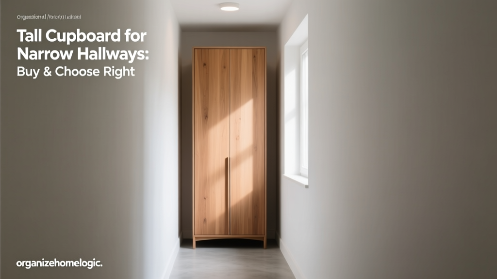 Tall Cupboard for Narrow Hallways: Buy & Choose Right