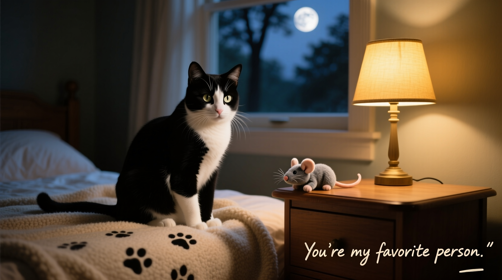 why does my cat bring you toys at night and what it means emotionally