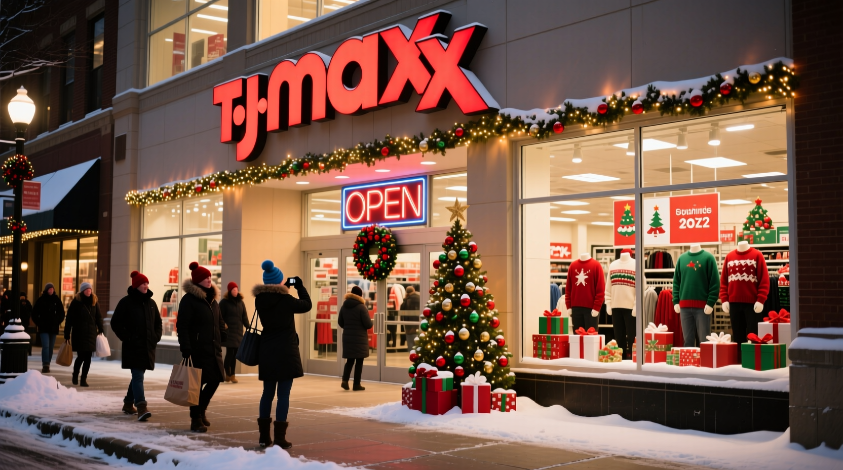 is tj maxx open on christmas day