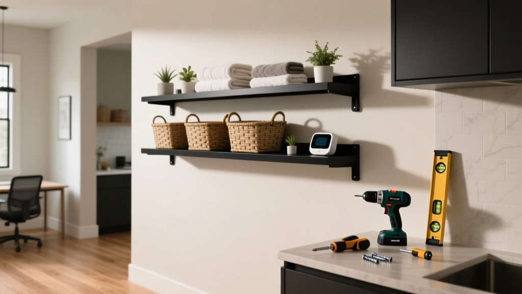 Install a Wall-Mounted Storage Rack: Step-by-Step
