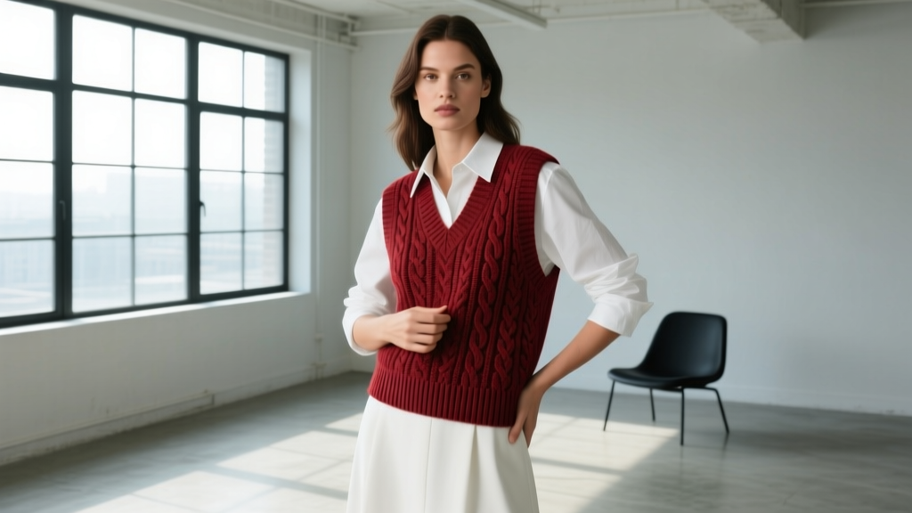 How to Layer a Sweater Vest Over a Dress Shirt