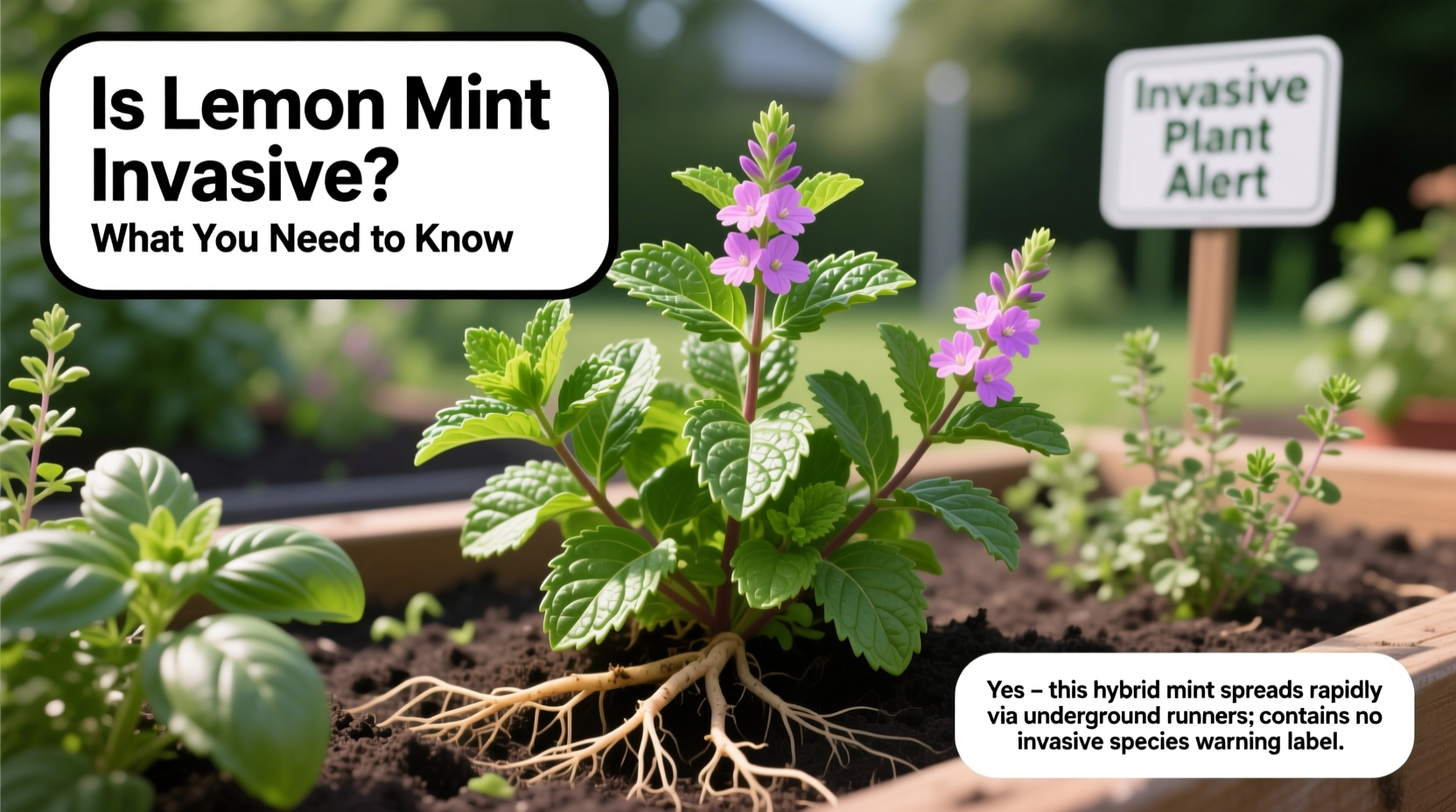 Is Lemon Mint Invasive? 5 Tips | TheHomeSprouts