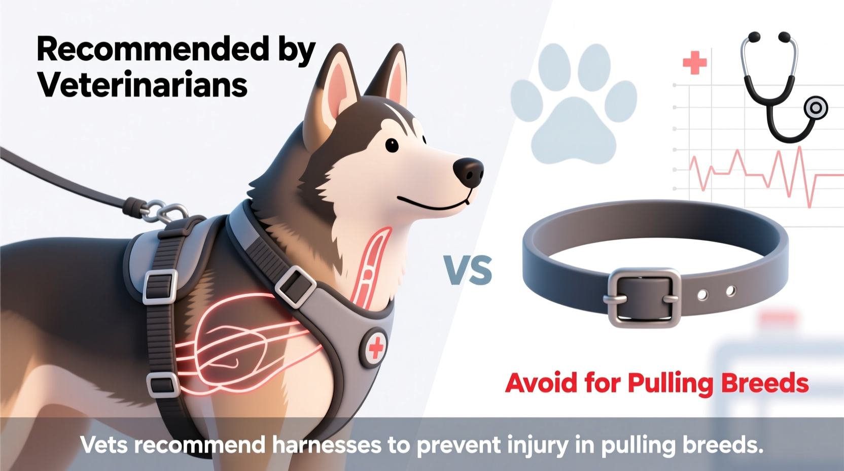 dog harness vs collar for pulling breeds what vets actually recommend