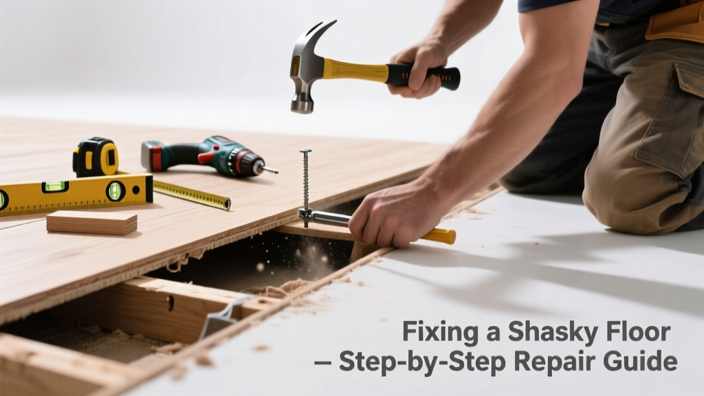Fixing a Floor That Vibrates or Shakes When Walked On