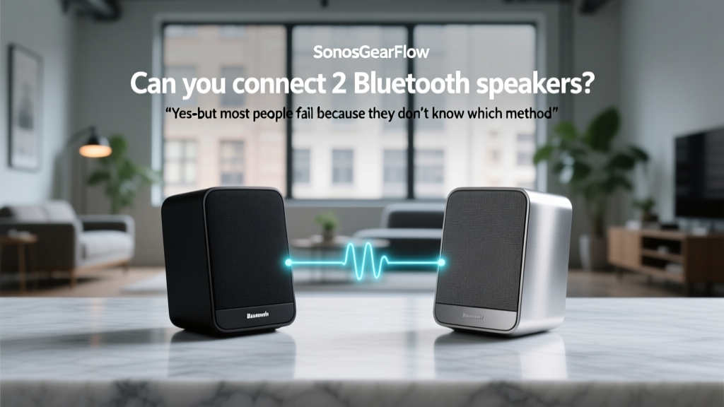 Bluetooth Speakers Stereo Sync: How to Connect 2 (2026)
