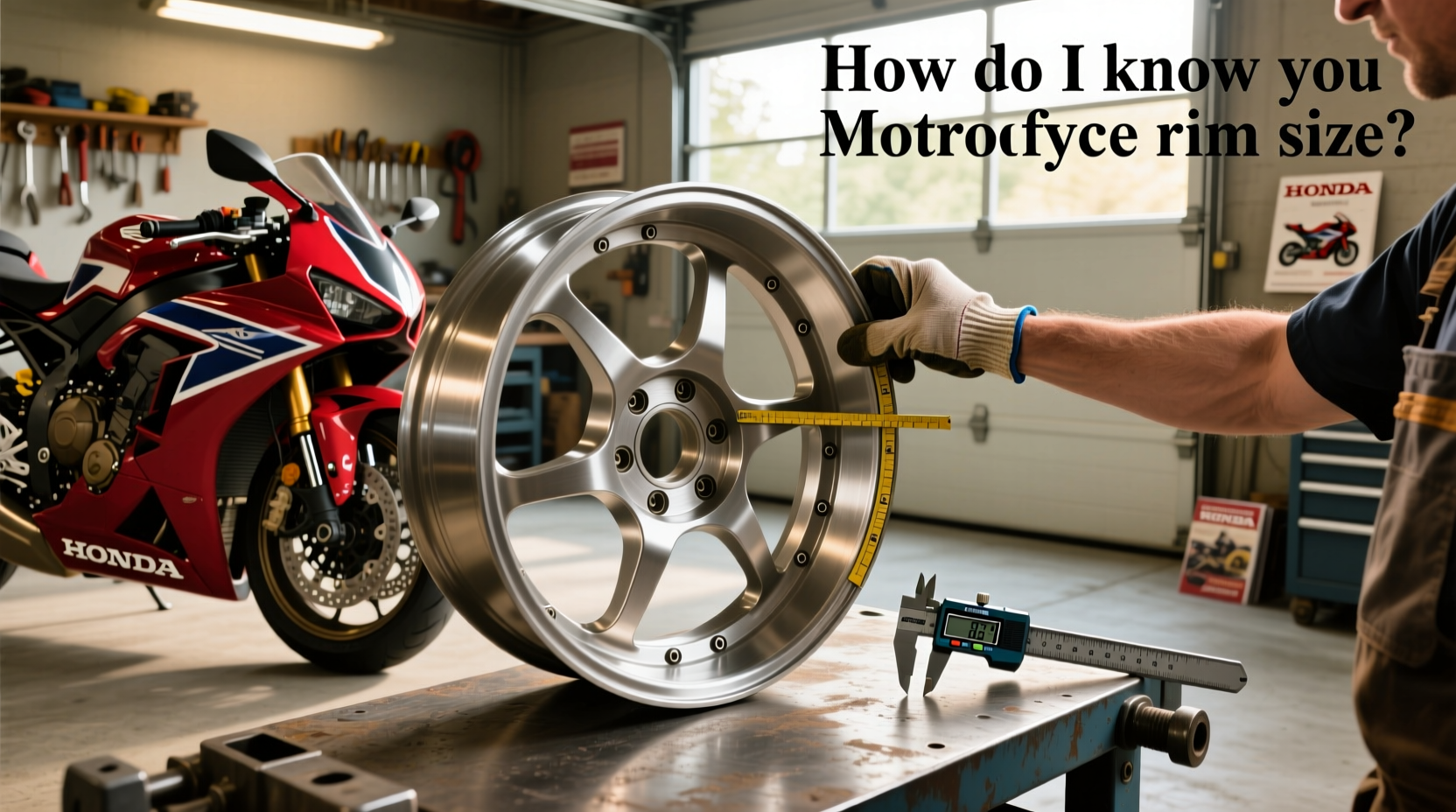 How to Choose Rims for Honda Motorcycles, How Do I Know My Rim Size?