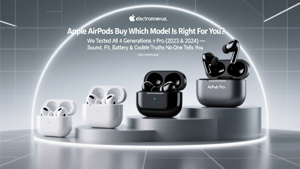Apple AirPods Buy Which Model Is Right For You? We Tested All 4 Generations + Pro (2023 & 2024) — Sound, Fit, Battery & Codec Truths No One Tells You