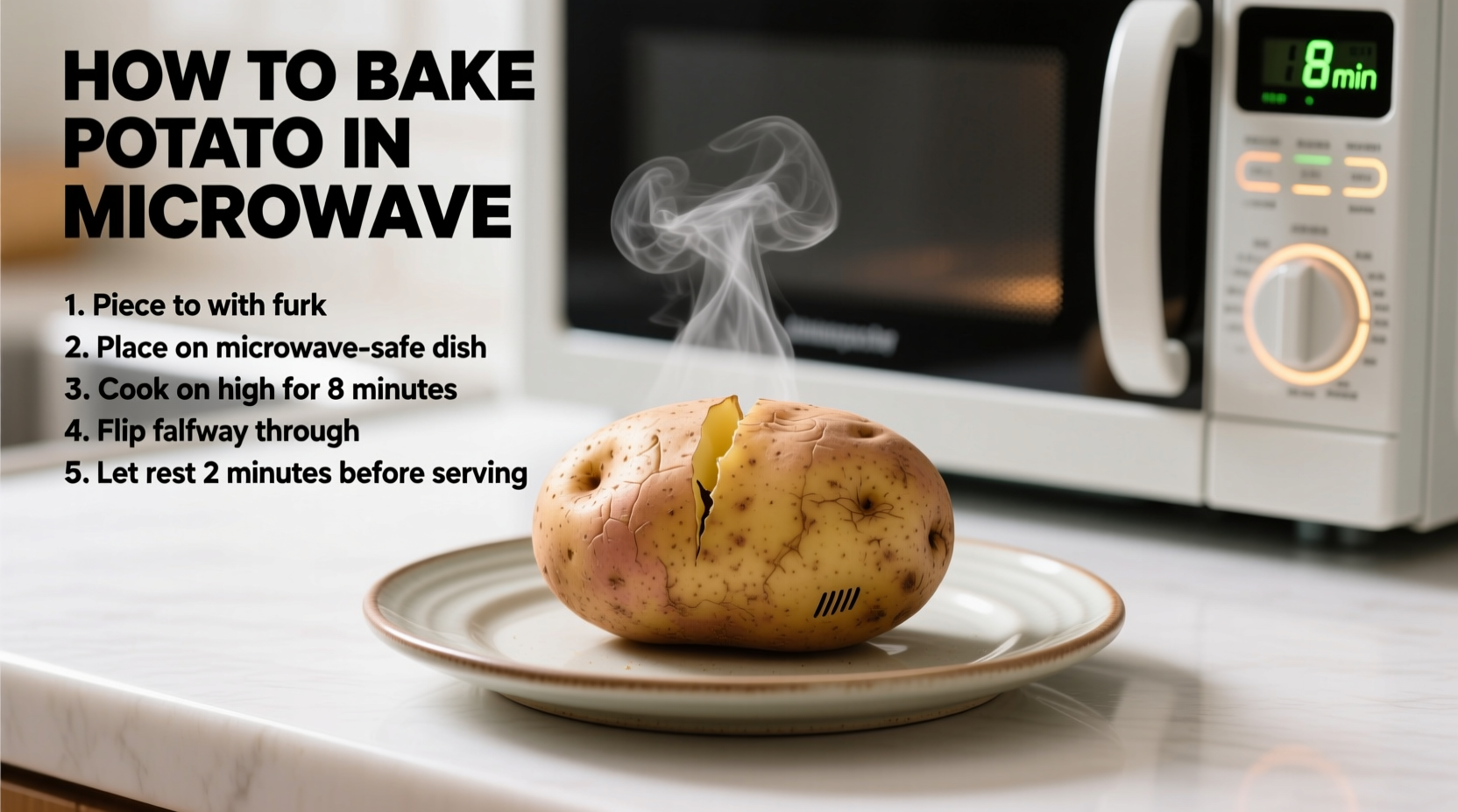 Microwave Baked Potato: 7-Minute Perfect Results