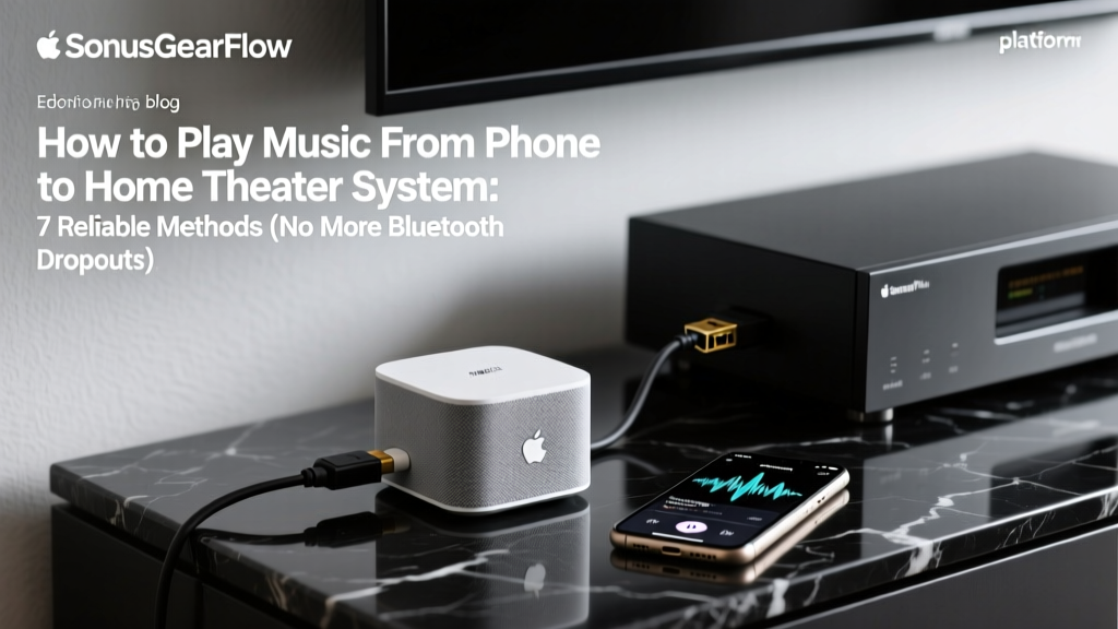 Play Music from Phone to Home Theater (2026)