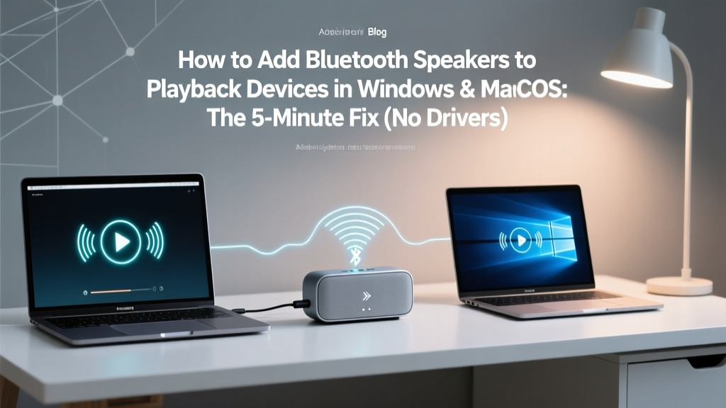 Add Bluetooth Speakers to Playback Devices (2026)