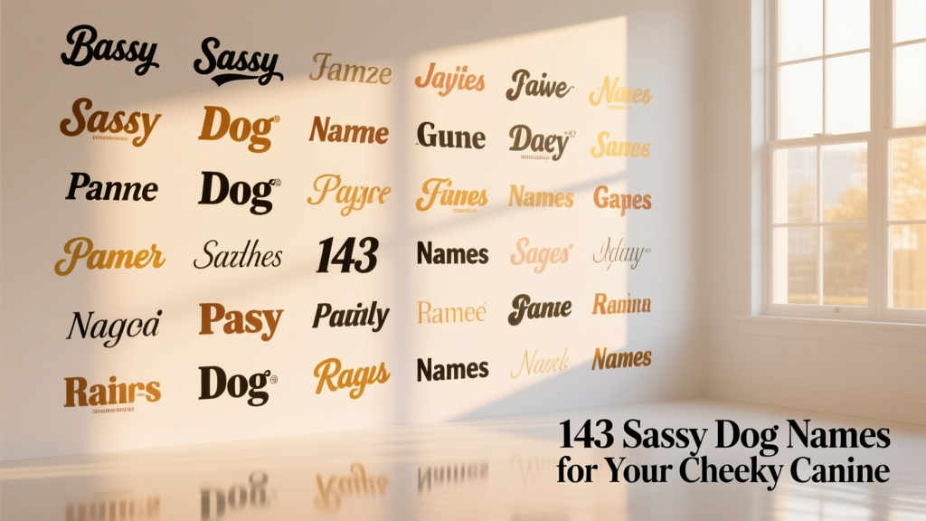 143 Sassy Dog Names for Your Cheeky Canine
