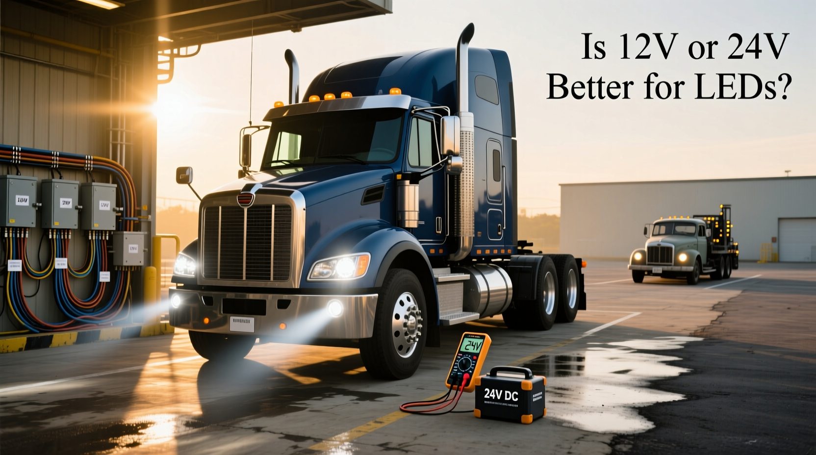 led lights 24v truck,Is 12V or 24V better for LEDs? buying guide