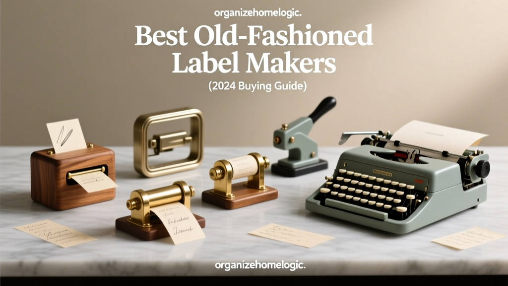 Best Old-Fashioned Label Makers (2024 Buying Guide)