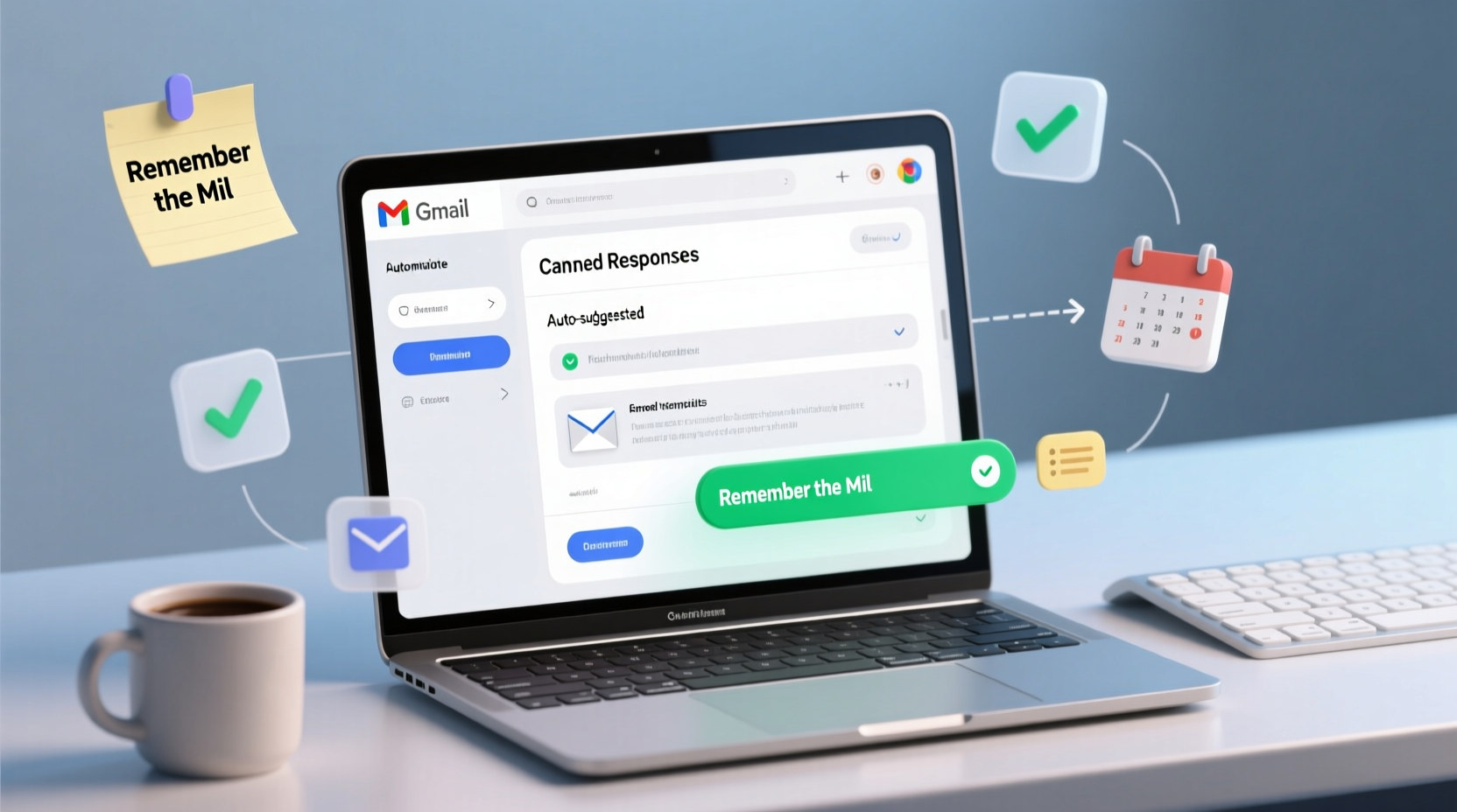 Use Gmail Canned Responses to Automate Remember the Milk Tasks