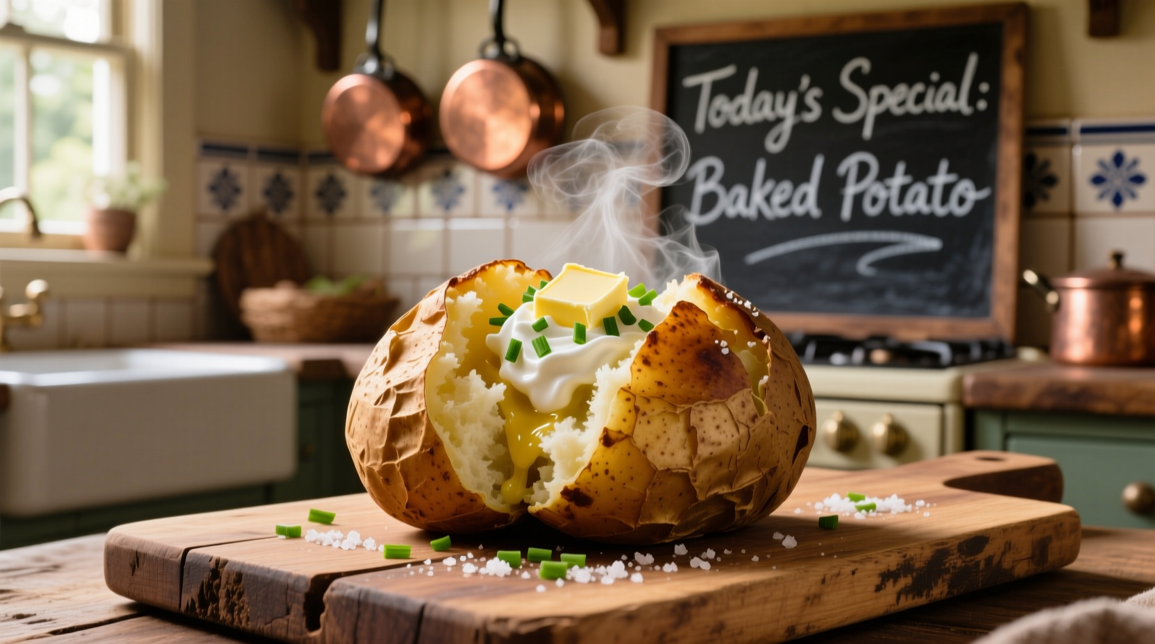 Perfect Baked Potato Recipe: Crispy Outside, Fluffy Inside