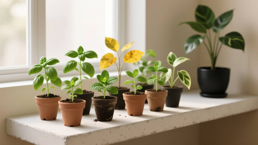 4-Week Indoor Seedlings: Yellow Leaves Fixes