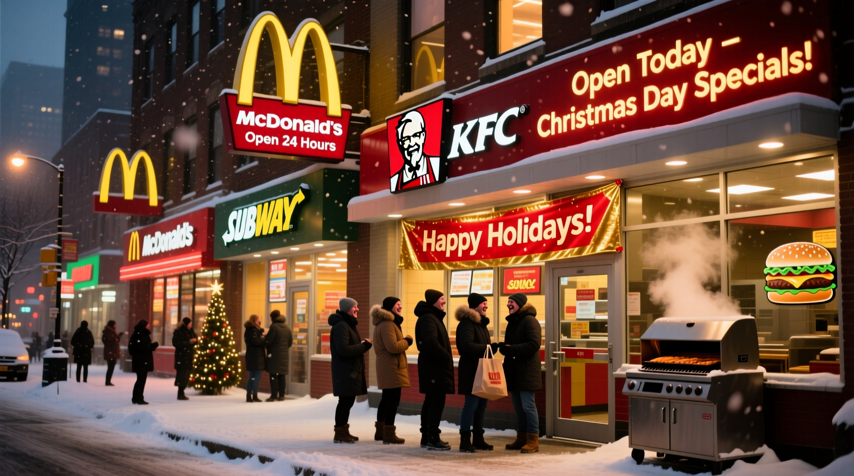 Fast Food Open Christmas Day: 2024 Guide to Open Locations