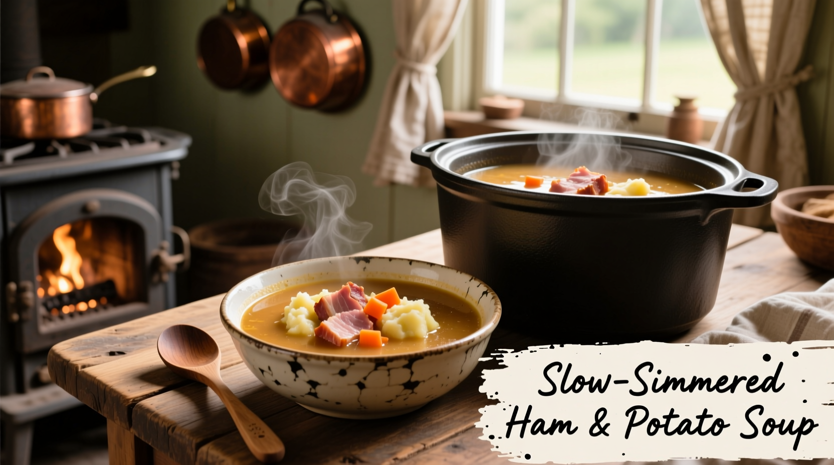 Crock Pot Ham and Potato Soup: Easy Slow Cooker Recipe