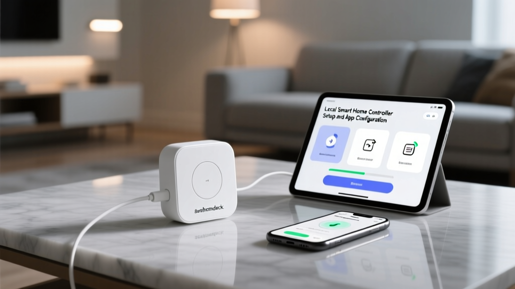 Local Smart Home Controller Setup and App Configuration
