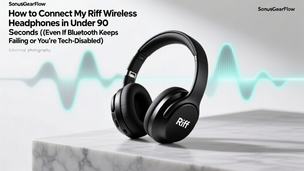 Riff Wireless Headphones Not Connecting? Fix It Fast