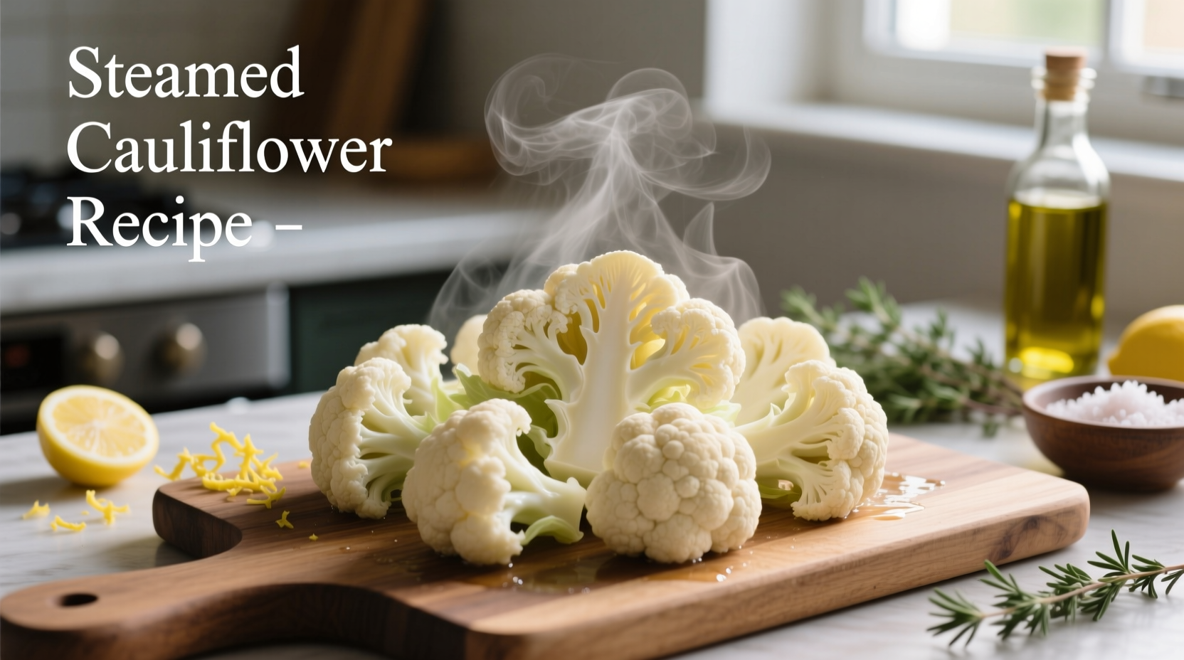 5 Steamed Cauliflower Recipes Ready in 30 Minutes