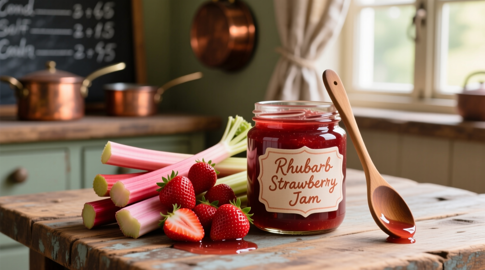 rhubarb strawberry jam recipe