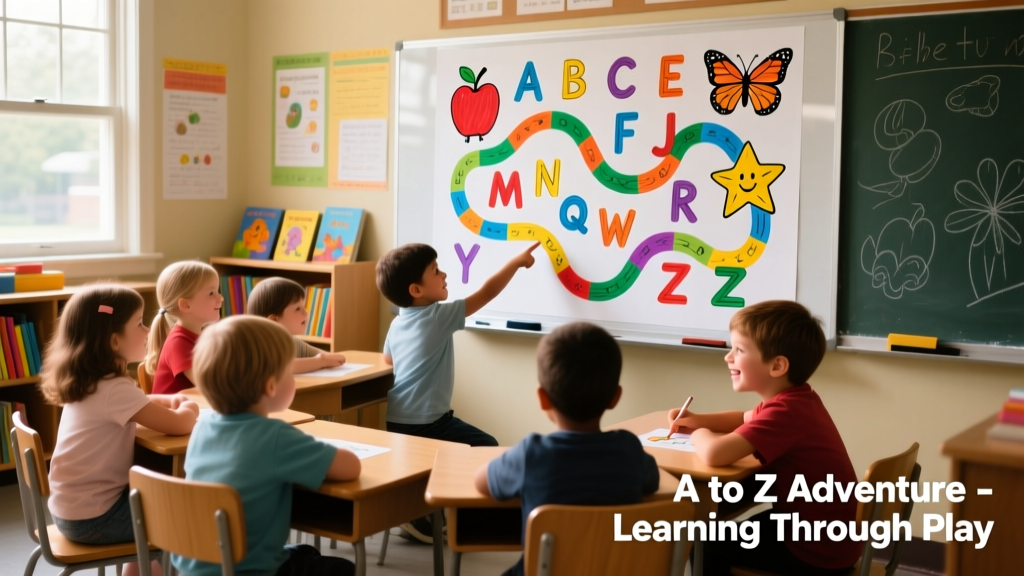 A to Z Alphabet Maze: A Research-Backed Tool for Early Literacy Development