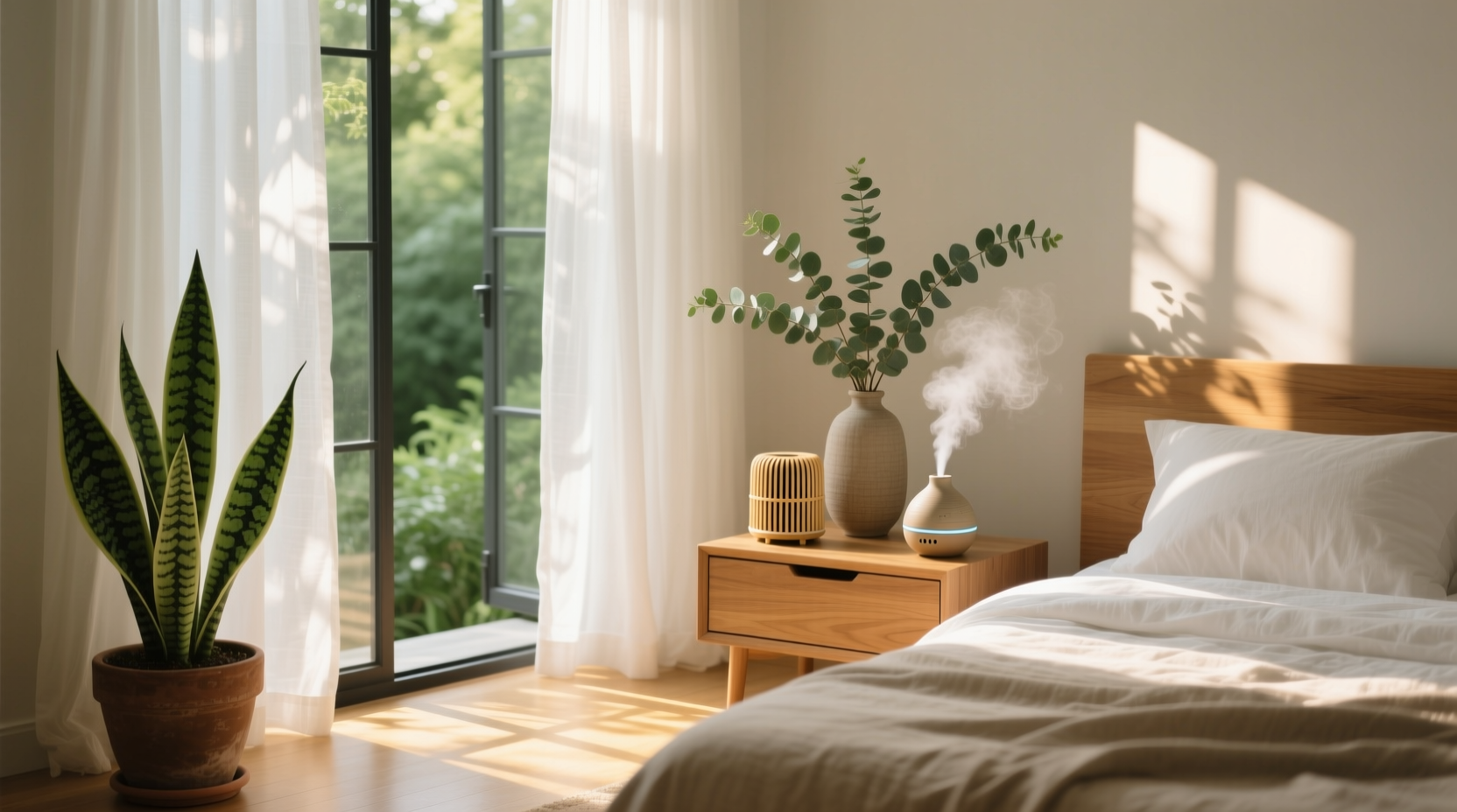 natural ways to freshen bedroom air