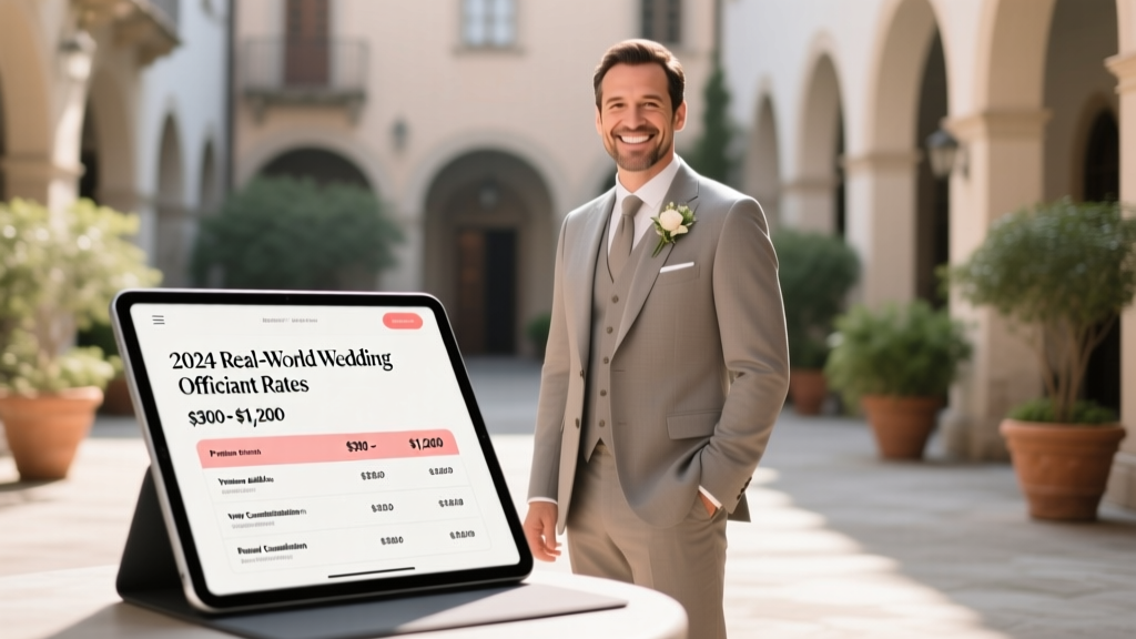 Wedding Officiant Rates: What Couples Pay (2026)