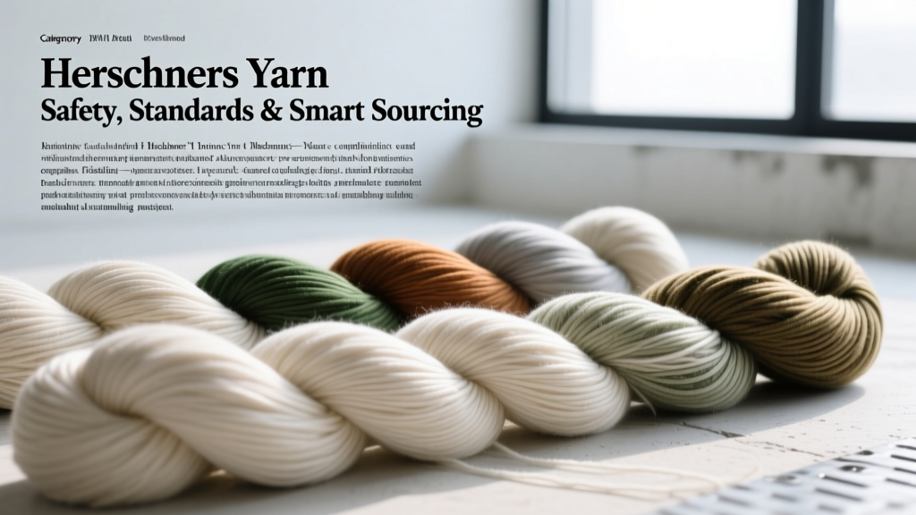 Herschners Yarn: Safety, Standards & Smart Sourcing