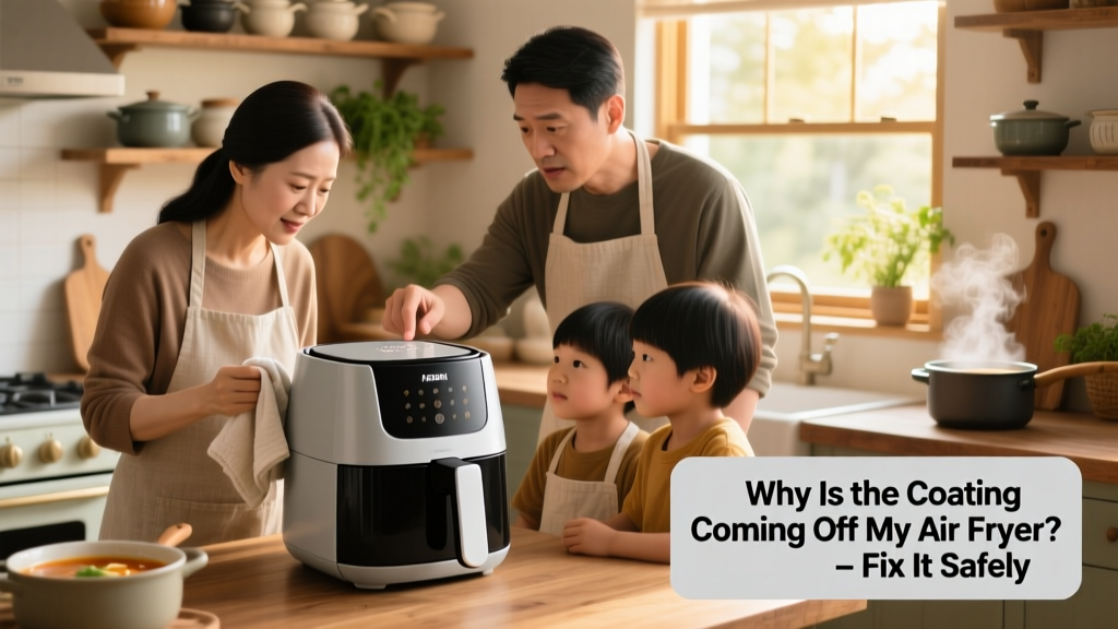 Why Is the Coating Coming Off My Air Fryer? (Fix It Safely)