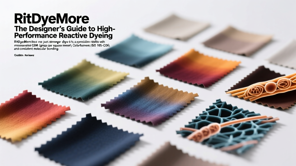 RitDyeMore: The Designer’s Guide to High-Performance Reactive Dyeing