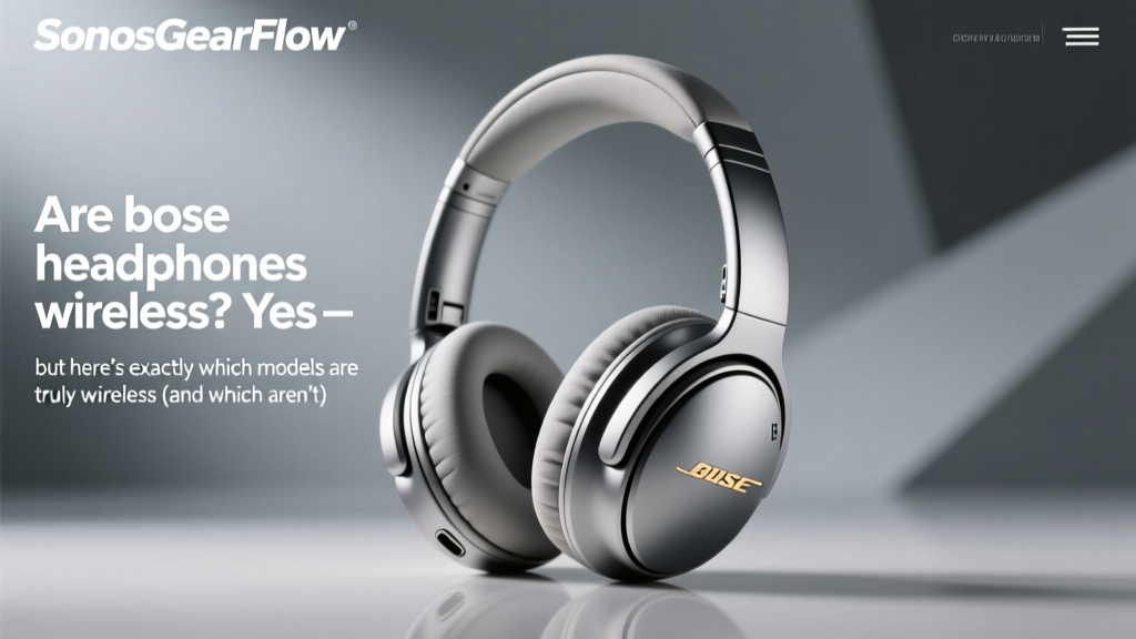 Bose Headphones Wireless? Models, Battery & Bluetooth (2026)