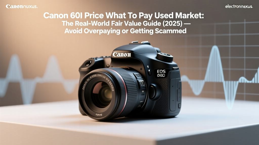 Canon 60D Price What To Pay Used Market: The Real-World Fair Value Guide (2025) — Avoid Overpaying or Getting Scammed