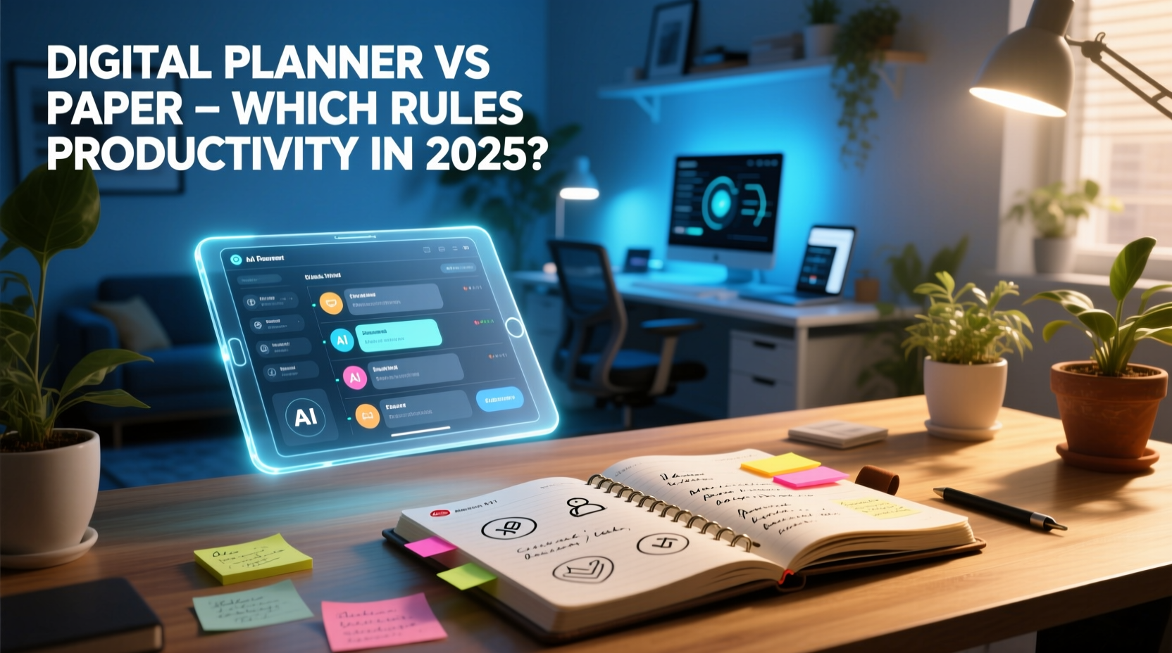 digital planner vs paper which helps productivity more in 2025