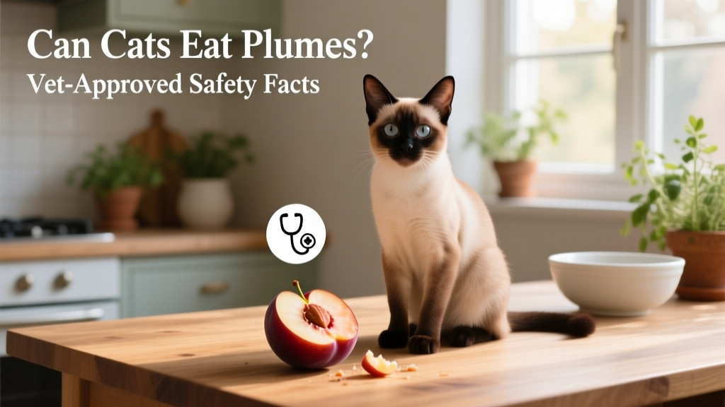 Can Cats Eat Plums? Vet-Reviewed Safety Facts