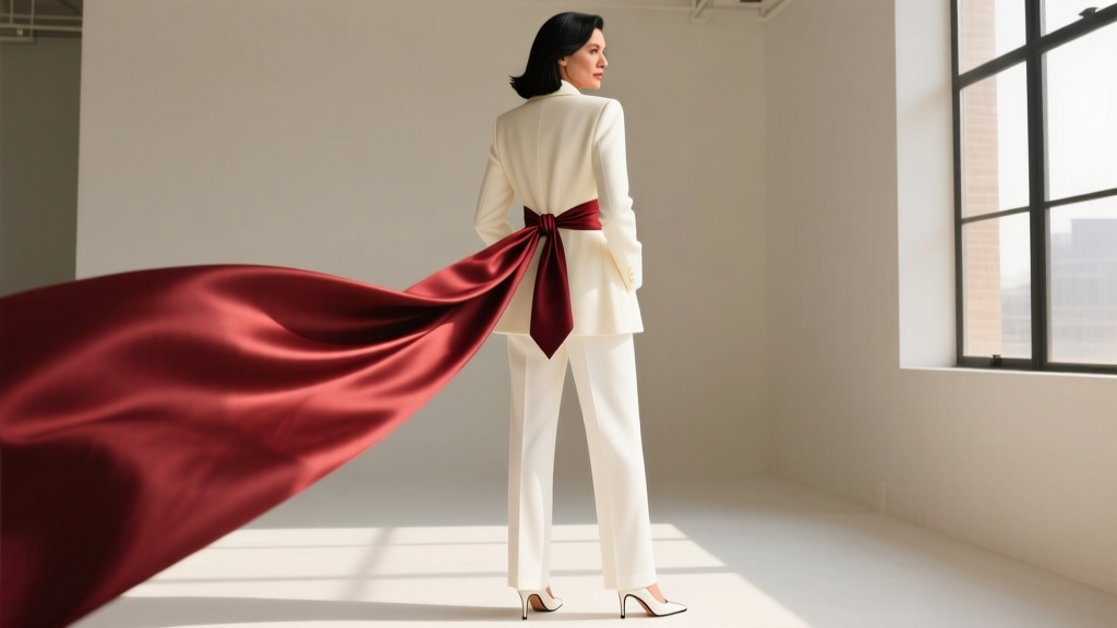 How to Tie a Tie Behind Your Back: The Feminine Power Move