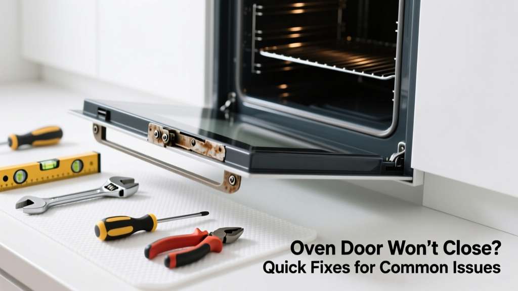 Oven Door Won’t Close: Quick Fixes for Common Issues